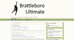 Desktop Screenshot of brattleboroultimate.org