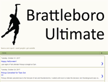 Tablet Screenshot of brattleboroultimate.org